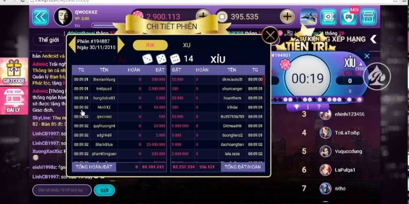 Phỏm Rikvip chiến thuật chơi